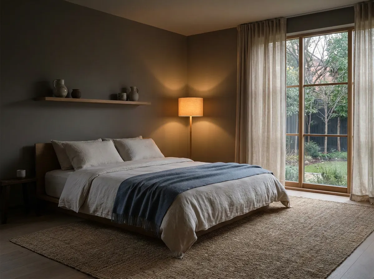 ÖND electromagnetic quiet sleep sanctuary — shielded, technology-free bedroom for deep restorative rest